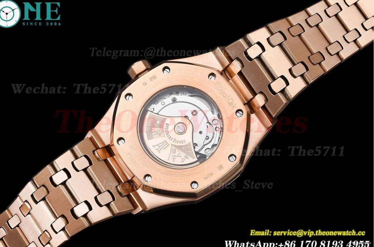 GDF Dial RG Oak Black Royal 41mm 15400 RG MY8215 1225